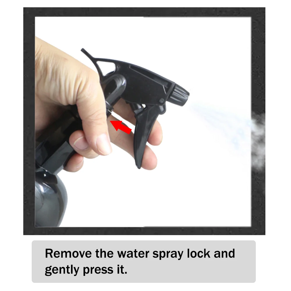 Hairdressing Spray Bottle Fine Mist Water Sprayer Barber Shop Salon Hair Cutting Styling Water Spray Can Home Hair Tools