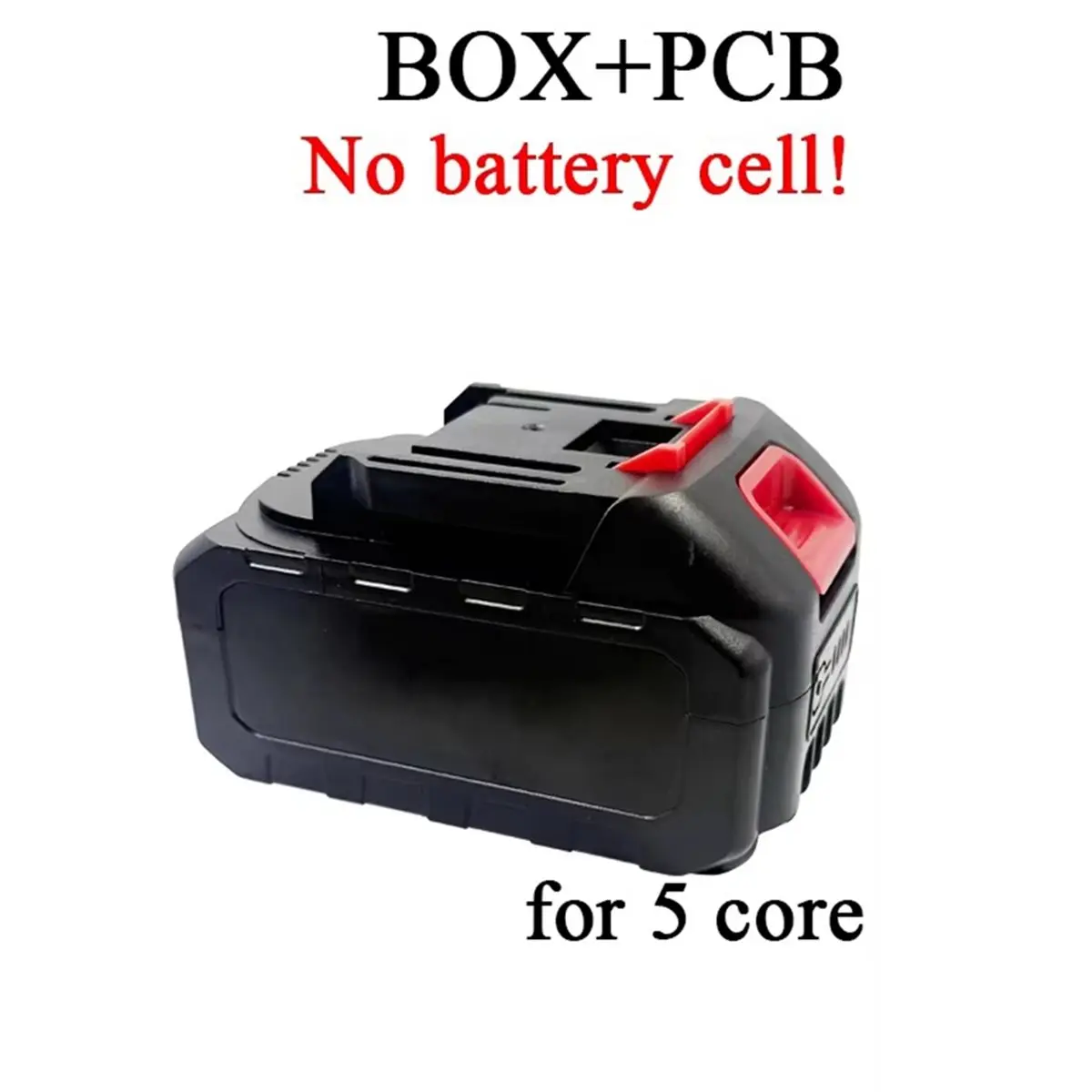 (ABDH) 5core 18650 Li-Ion Battery Storage Box Case PCB Protection Circuit Board for Makita for Lomvum Zhipu Hongsong Jingmi