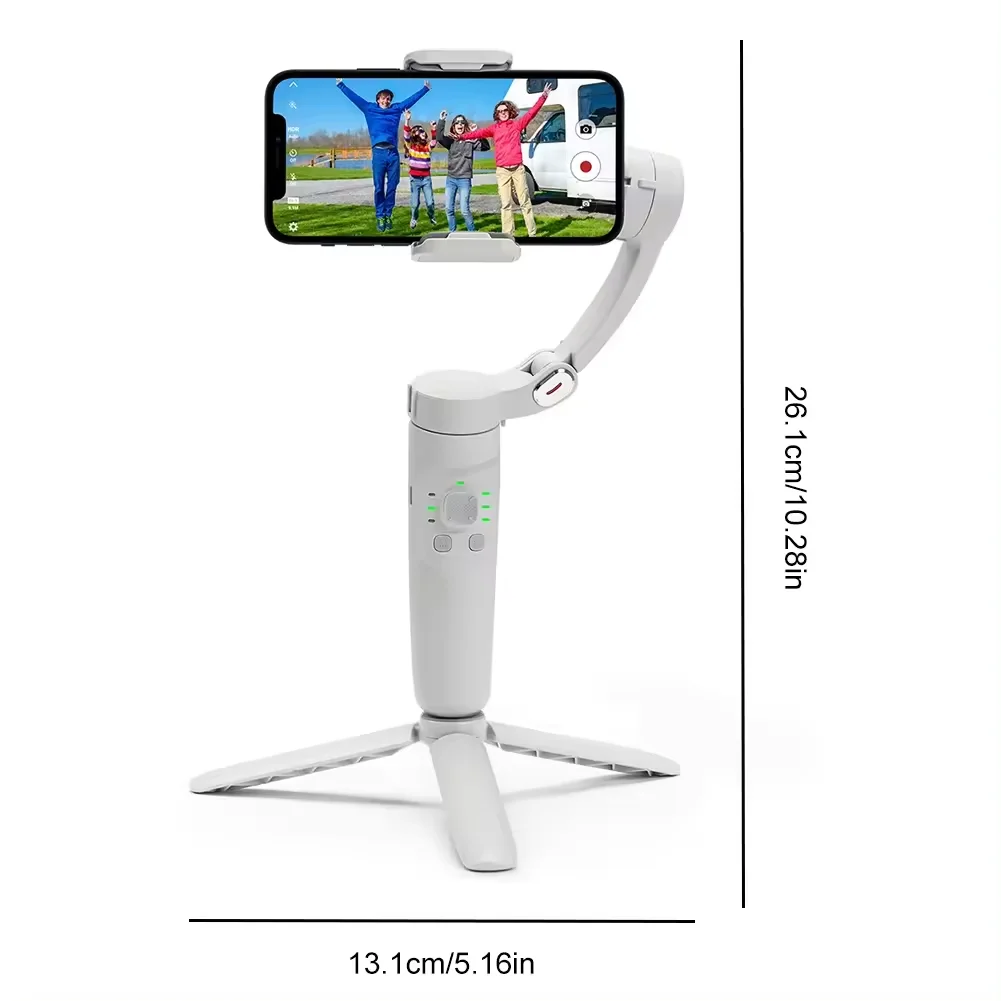 New 3-axis Wireless Automatic Face Tacking Mobile Phone Holder Selfie Stick Smartphone 3axis Gimbal Stabilizer For Camera Iphone