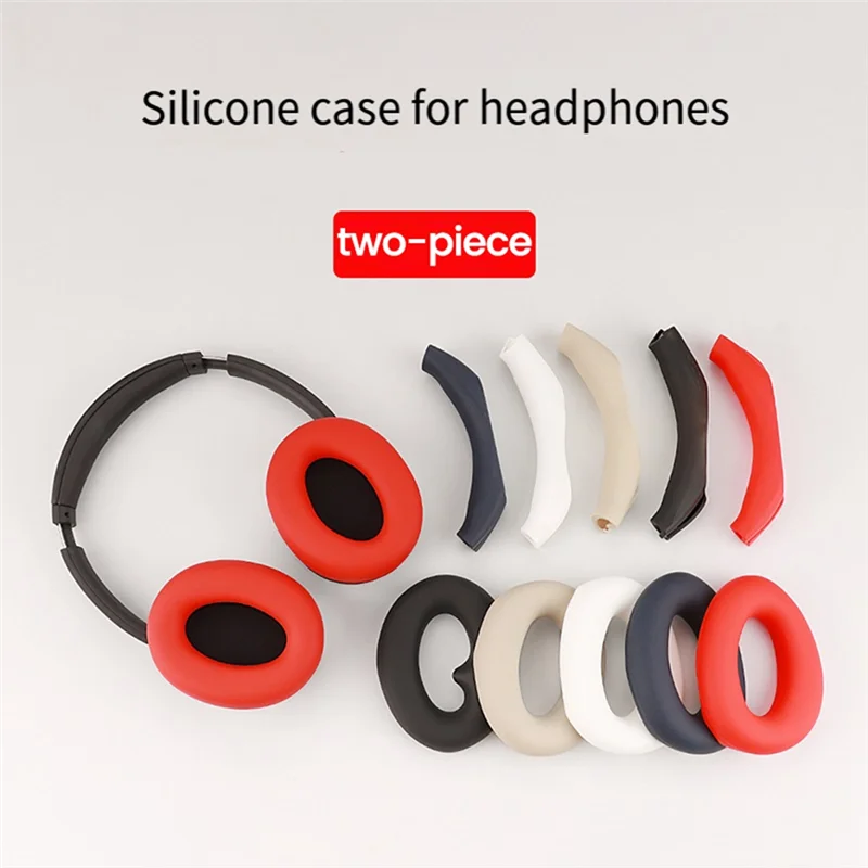 Y58A Ear Pads For SONY WH-CH720N Headphone Silicone Protective Case Earmuff Head Repair Parts