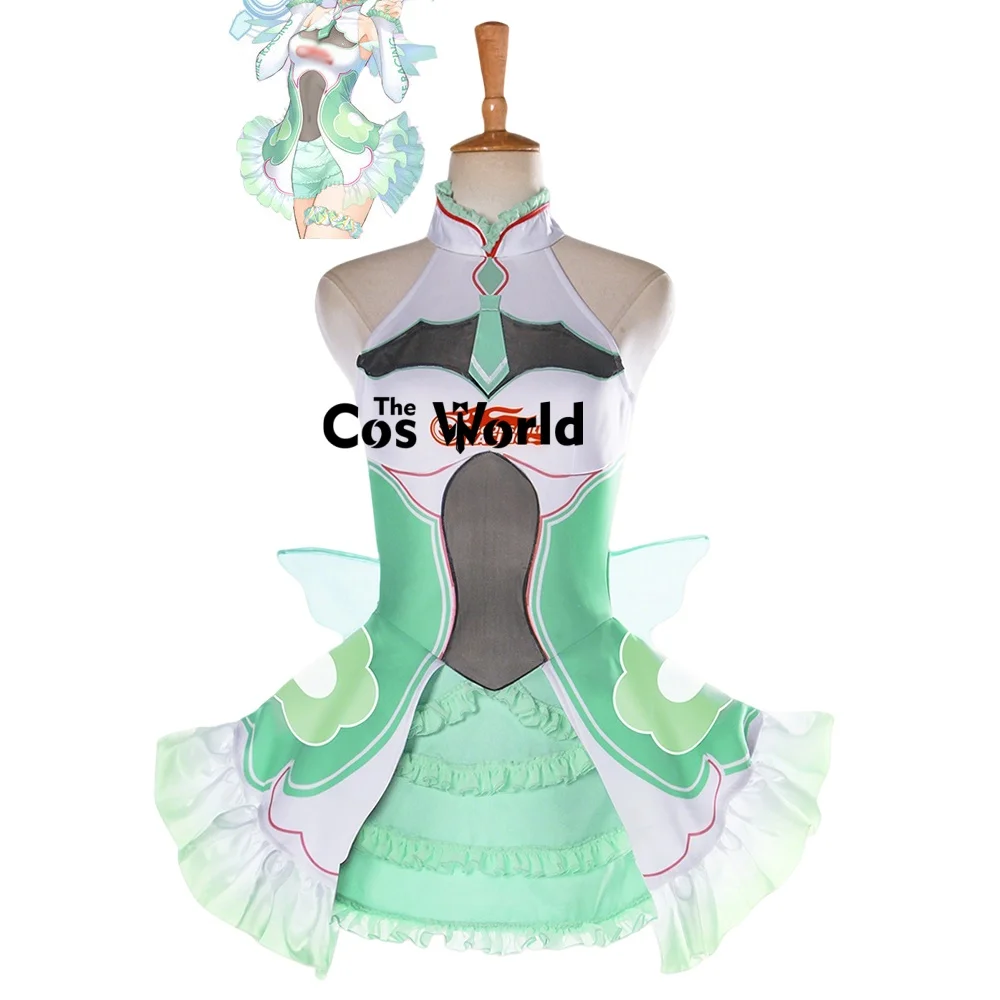 

Miku 2017 Racing Suit Dress Outfits Anime Cosplay Costumes