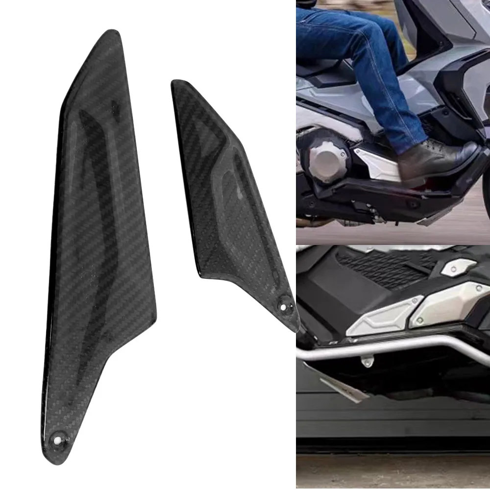 

Motorcycle Accessories Real Carbon Fiber Lateral Covers Guard Protection Side Cover For HONDA XADV X-ADV 750 XADV750 2021-2022