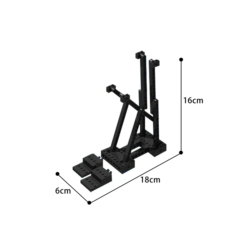 X-Wing Display Stand Sets for 75102 75149 75218 Building Blocks Space Movie Compatible Bracket Bricks Model Chidlren's Kid Toy