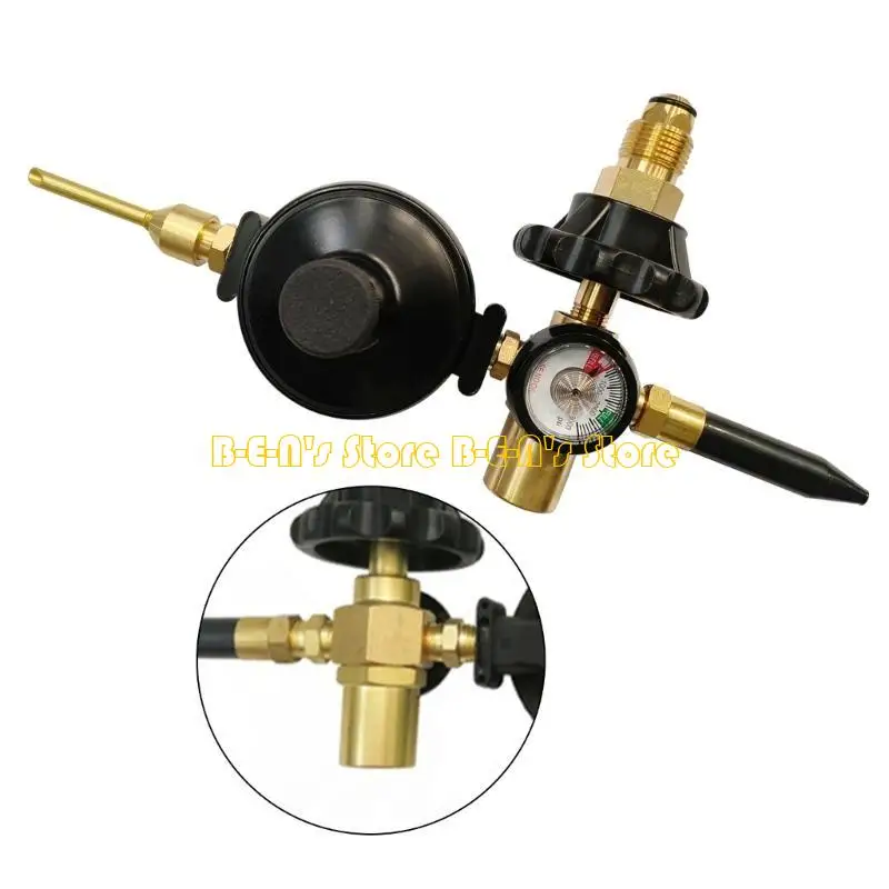 

Y1AD Helium Balloon Filler for CGA580 Valves Helium Balloon Inflator Regulator