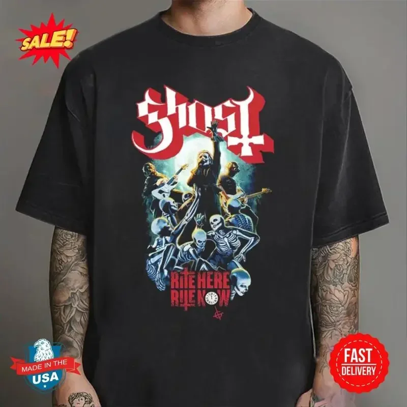 Ghost Band Rite Here Now Film T Shirt