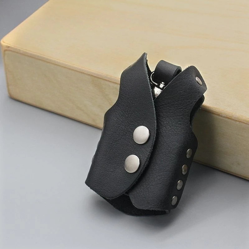 

Horse clip guitar pick bag, cowhide pick sleeve box, folk bakelite bass shrapnel storage accessories