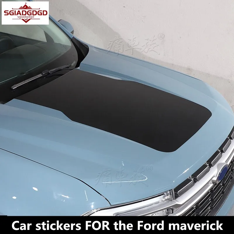 

Car Stickers FOR Ford maverick Hood trim dedicated decal film