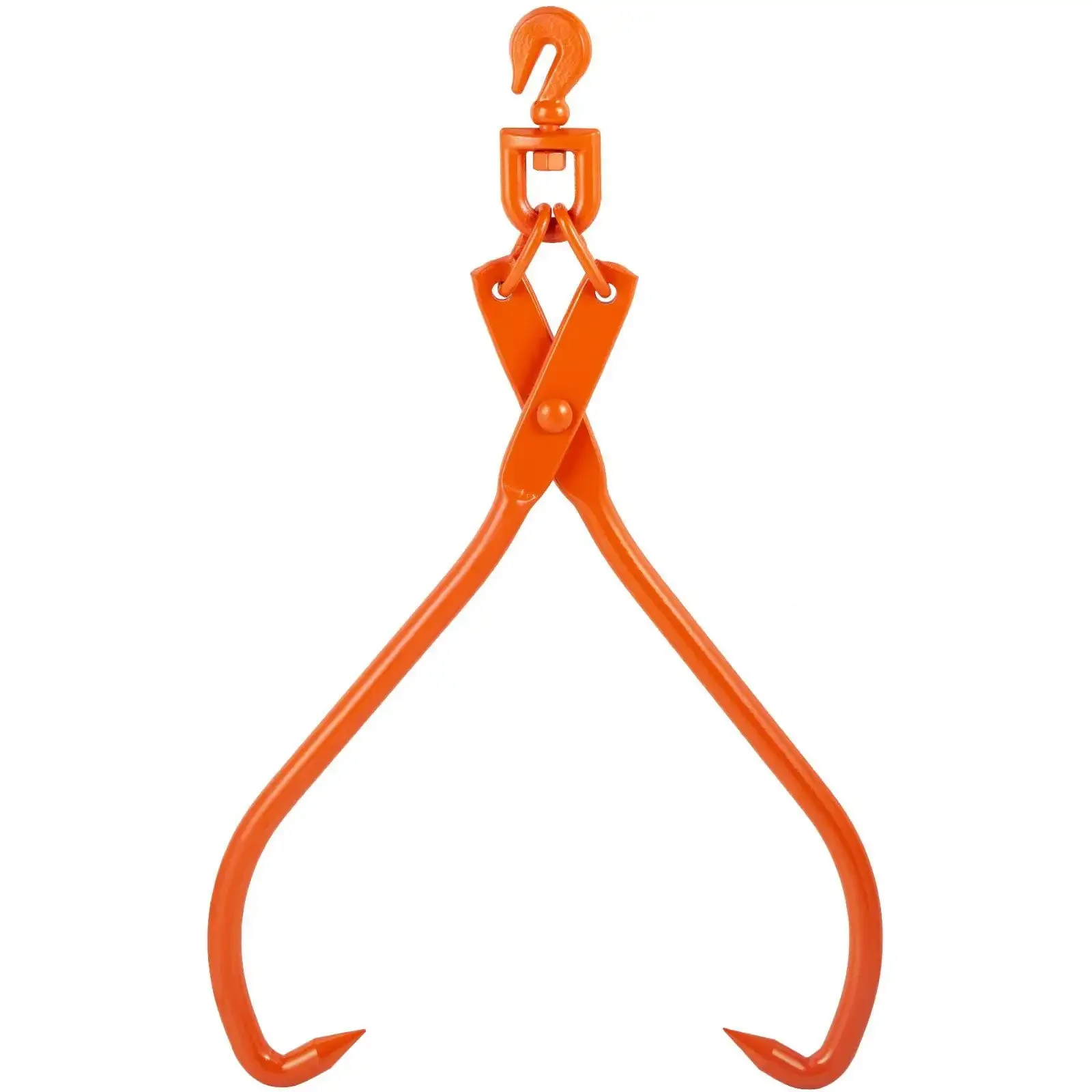 

Щипцы для скольжения бревен, 32-дюймовые щипцы для подъема бревен с 2 когтями, сверхмощные вращающиеся стальные щипцы для скольжения пиломатериала