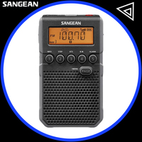 Sangean DT-800C Portable Two Band Radio Band Receiver AM / FM / Rechargeable Pocket Radio Reciever Outdoor Sports Digital Radio