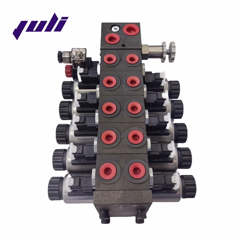 Solenoid Valve Directional Check Valve Group Manual Proportional Hydraulic Control Diverter Valve