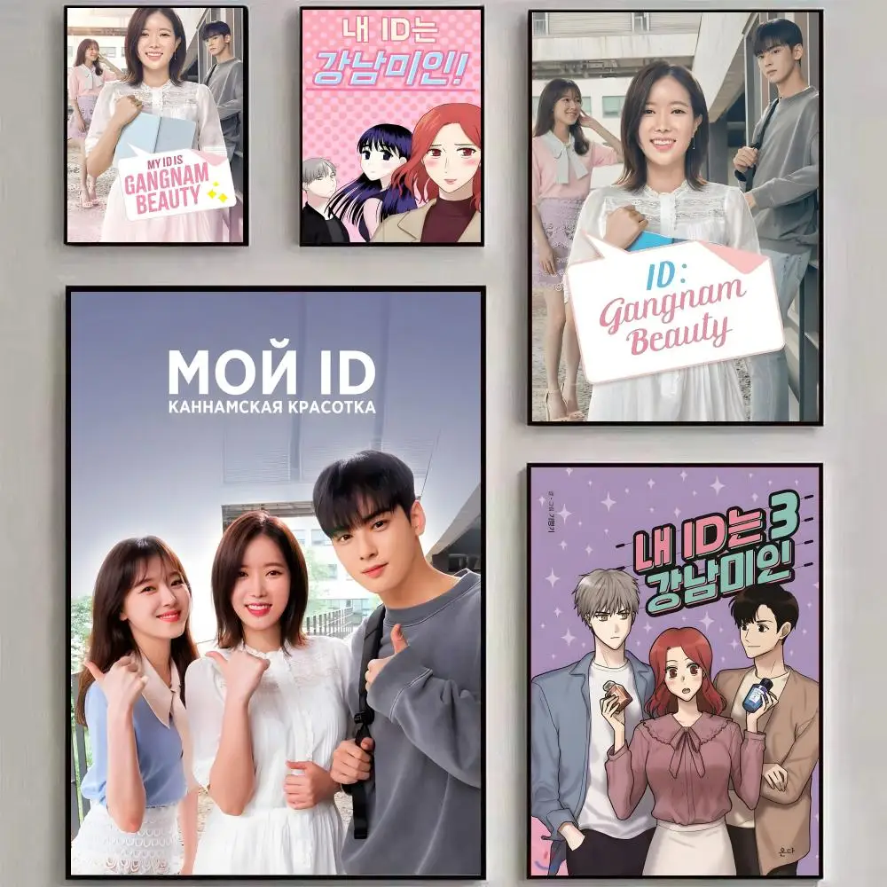TV My ID is Gangnam Beauty Poster Wall art print art suitabl