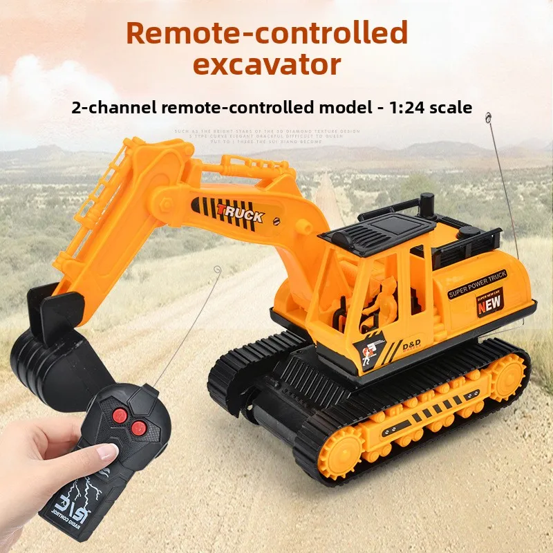 

Игрушка-экскаватор с дистанционным управлением для мальчиков, уличный киоск, квадратный детский игровой автомобиль Dr Start und, модель игрушечного автомобиля