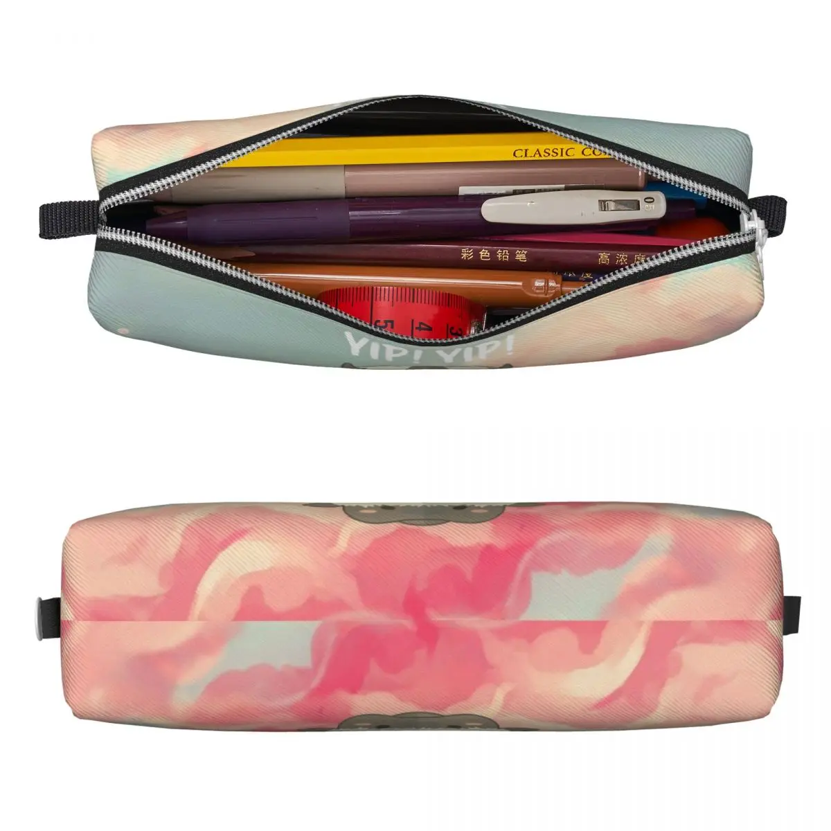 Avatar Merch Pencil Cases Creative Appa Yip Yip Pen Box Bags Kids Big Capacity Office Zipper Pencilcases