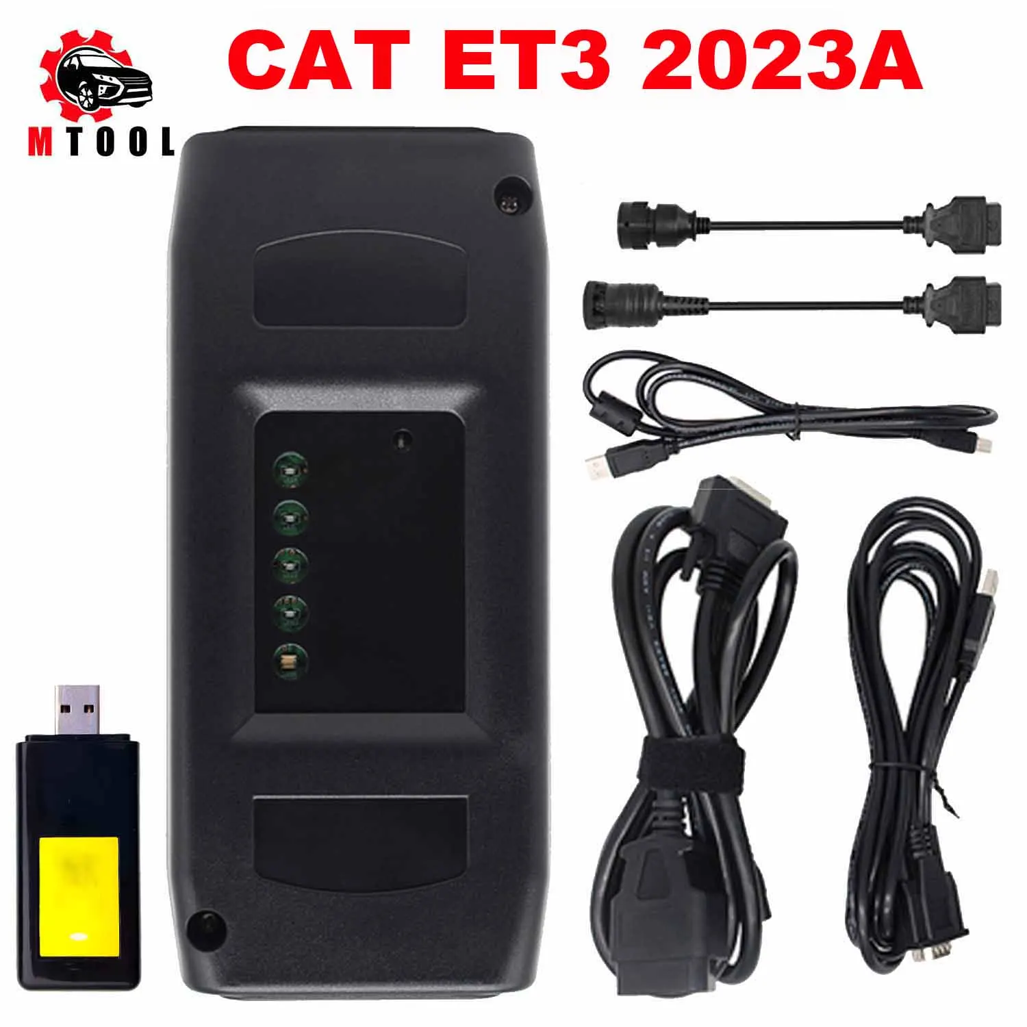 

2023A 2022A 2019A CAT ET3 Adapter Wireless For Truck Heavy Duty Scanner Communication J1939 Support Wifi ET 3 For Caterpiller