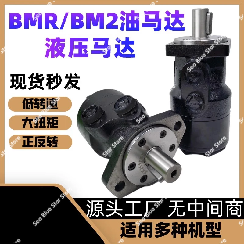 Oil Motor BMR-50 80 100 160 200 250 315 400 500 Mold Hydraulic Cycloid Motor