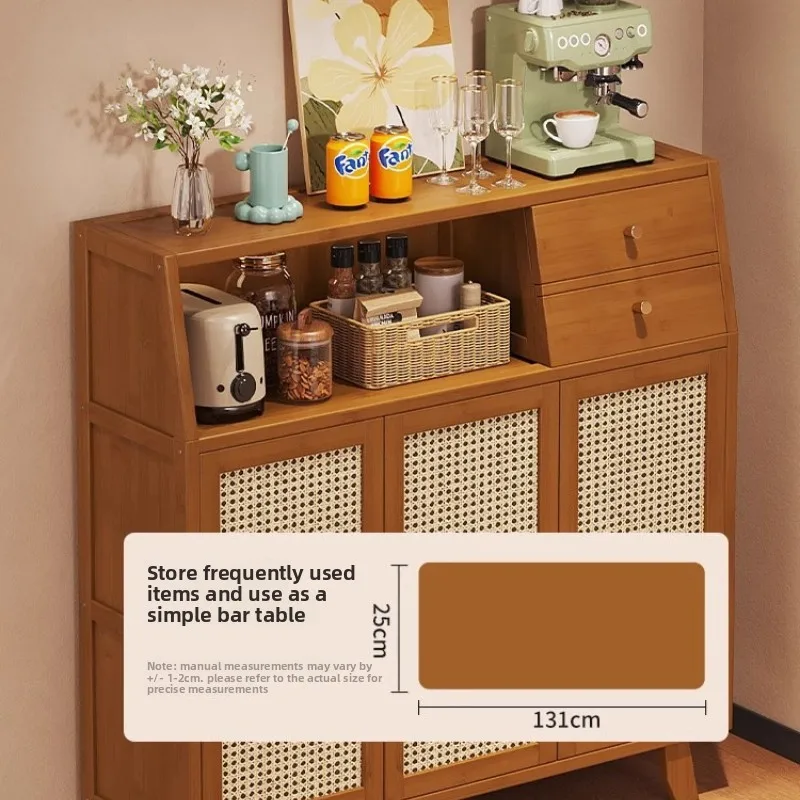 Coffee machine kitchen cabinet against the wall multi-functional Storage locker save space practical sideboard Kitchen furniture
