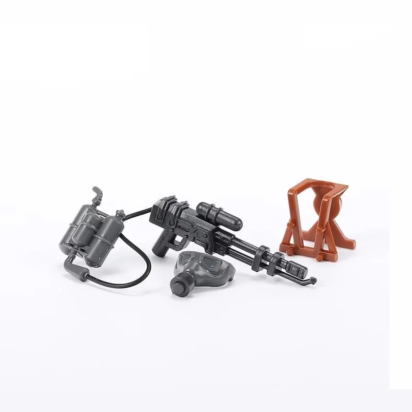 

WW2 Flame-Thrower Soldiers Military Weapon MOC Mini Action Figures Building Blocks Toys For Children Assemble Army Guns Gifts