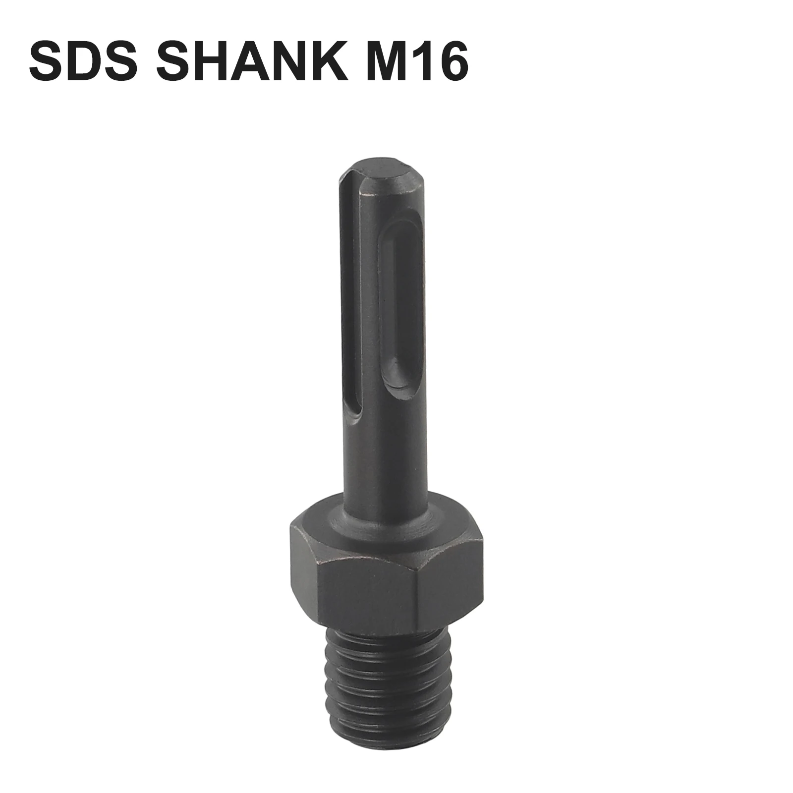 1PC Drill Converters M14/M16 Thread Core Bit Connecting Rod Triangular SDS Shank