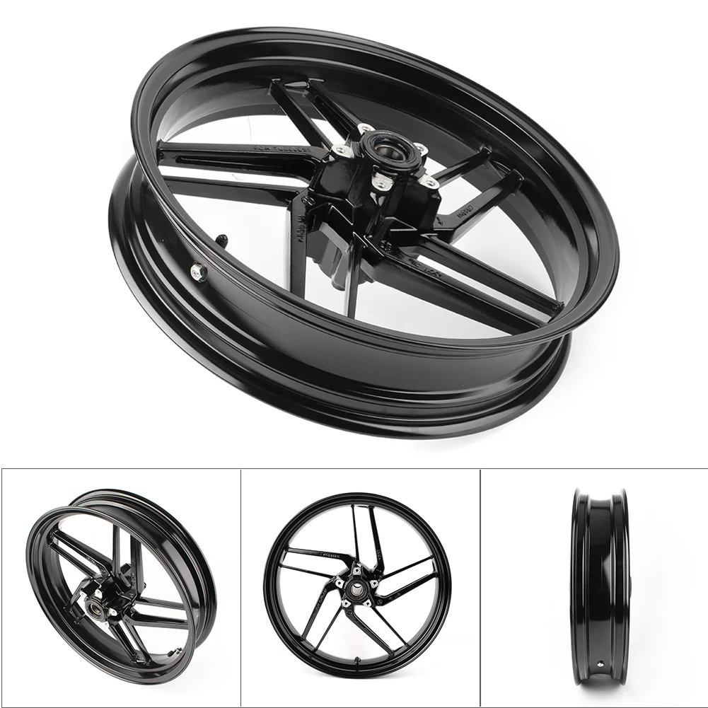 

Motorcycle Front Wheel Rim Black Alluminum Alloy For Ducati 959 panigale 2016-2018 / 1199 panigale 2013-2015 / 899 2015