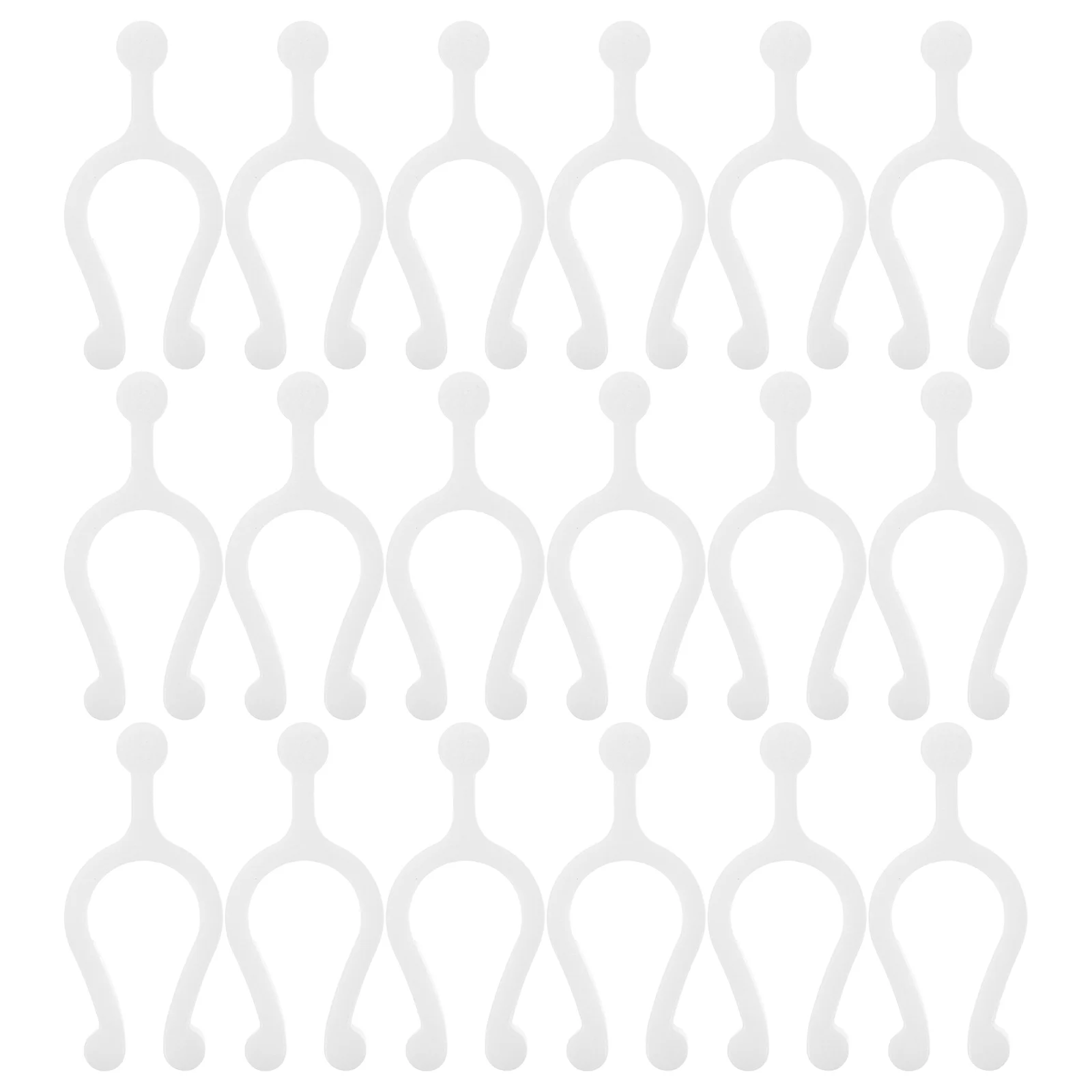 

30pcs Bottle Pump Head Buckle Leakproof Shampoo Cleansing Oil Clips Parts Dispenser Collar Plastic PP Bottle