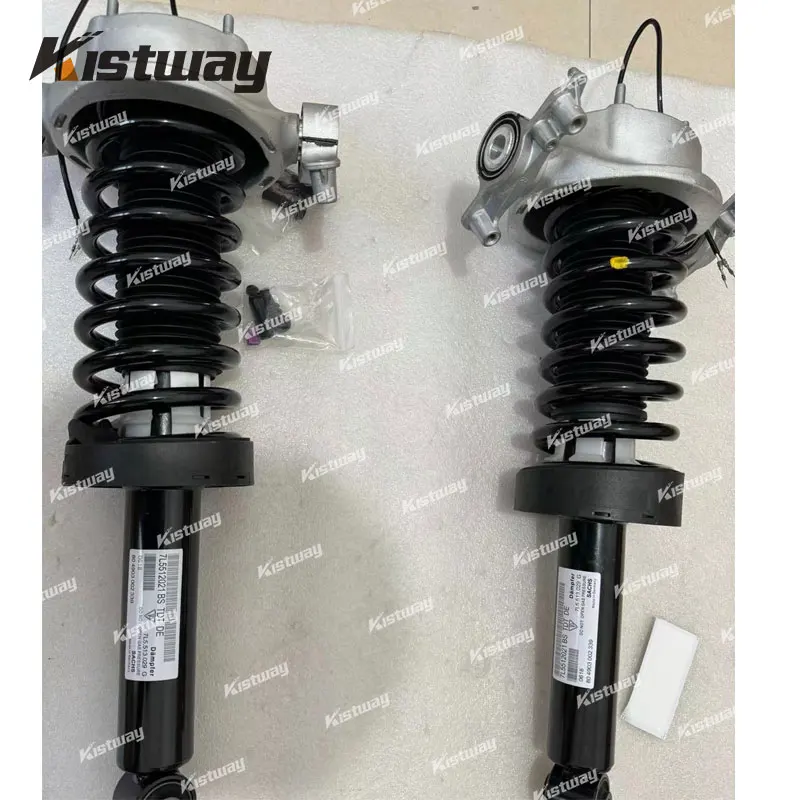 

1PCS Rear Electronic Shock Absorber Assembly For Porsche Cayenne V6 92A 11-18 95833305150 7P5513031G