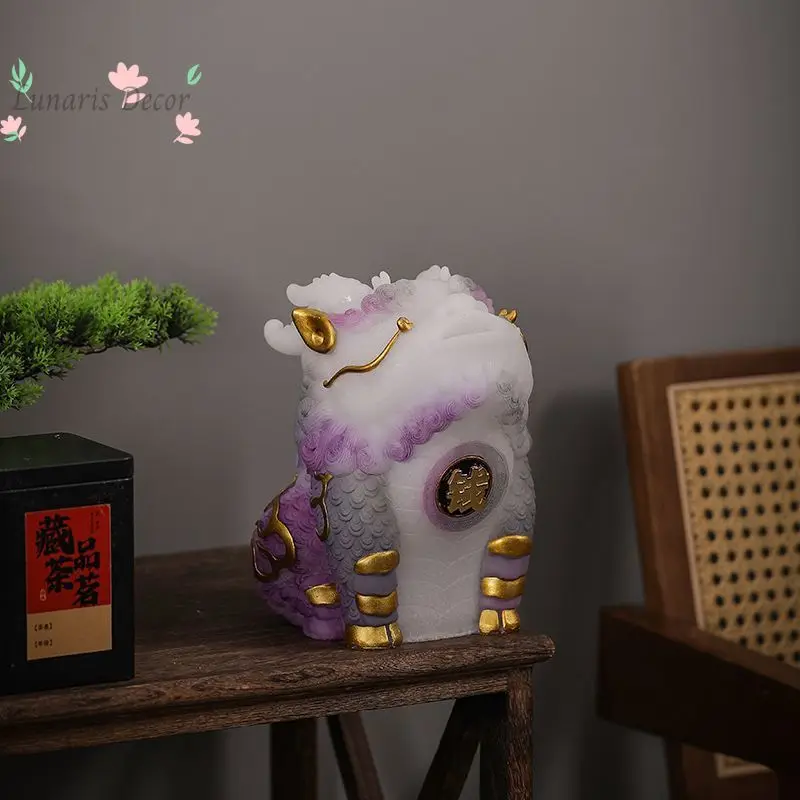 Pixiu piggy bank ornament piggy bank banknotes oversized to attract wealth Feng Shui only saves advanced