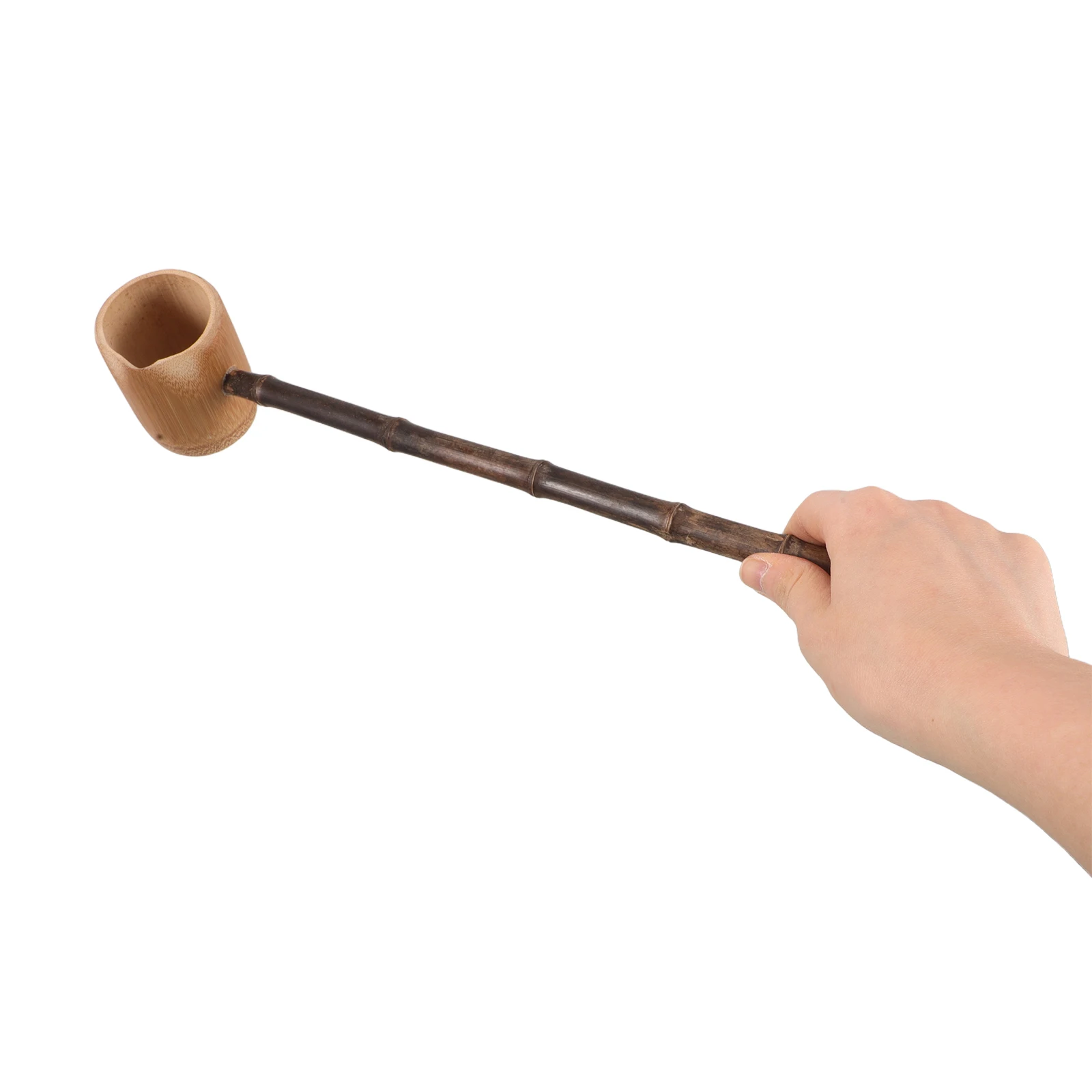 

Bamboo Water Spoon Long Handle Ladle Durable Scoop Outdoor Camping Cooking Chinese Tea Spoon Watering Dipper Bath Ladle