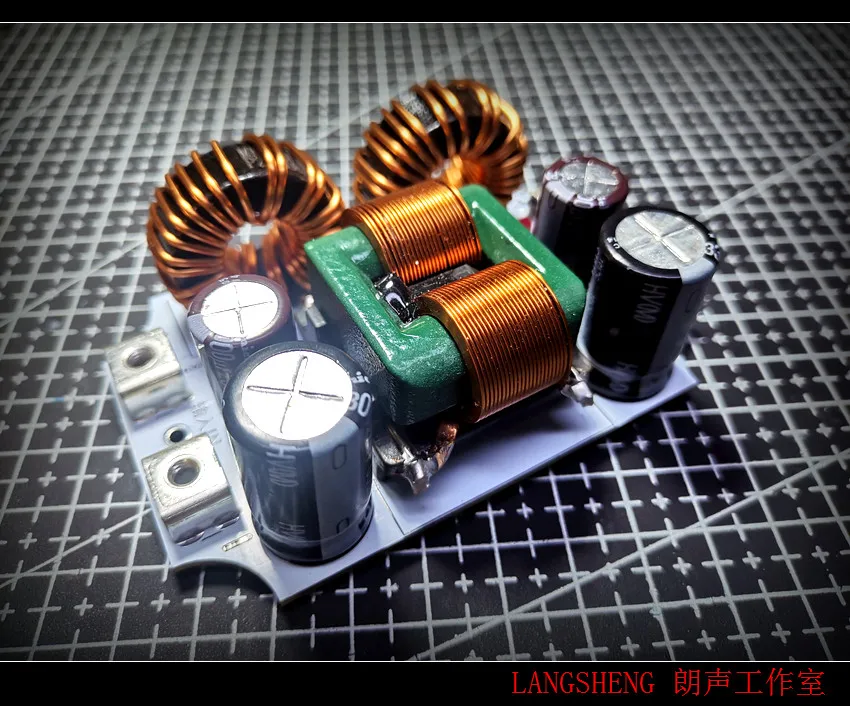 Car Amplifier Audio Power Supply Filter, EMI High-frequency Electromagnetic Interference Filter, EMC Car Audio Filter