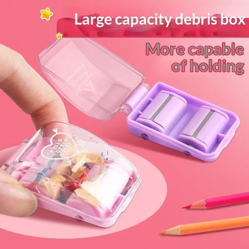 ~New! 1Pcs Eraser Mini Portable Desktop Eraser Crumb Collectors Manual Desktop Sweeper Vacuum Cleaner Students Gift