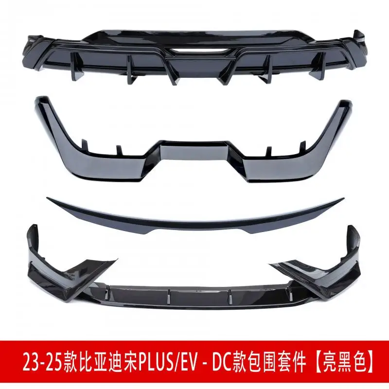 For Byd Song Plus 2022-25 Accessories Byd Seal U Ev Dmi Spoiler Body Kit Modified Front Lip Diffuser Tail Top Wing Fixed Wings