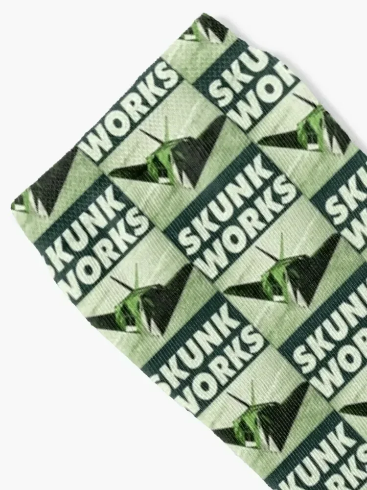 SKUNK WORKS Socks Stockings bright garter Socks For Women Men's