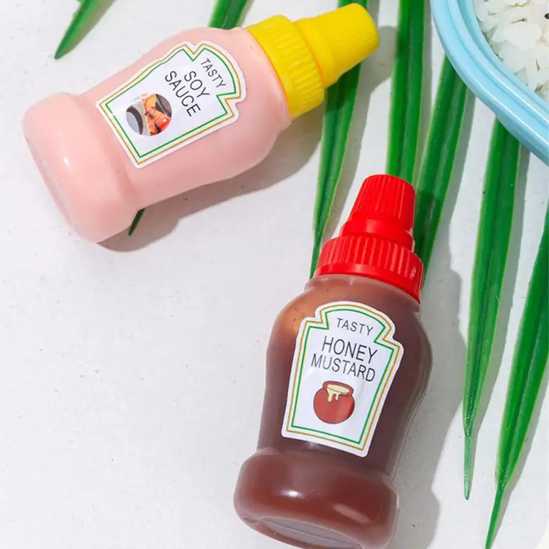 1/2/3PCS Squeeze Sauce Bottle For Seasoning Multifunctional Plastic Condiment Squeeze Box Condiment Squeeze Bottle Needle-nosed