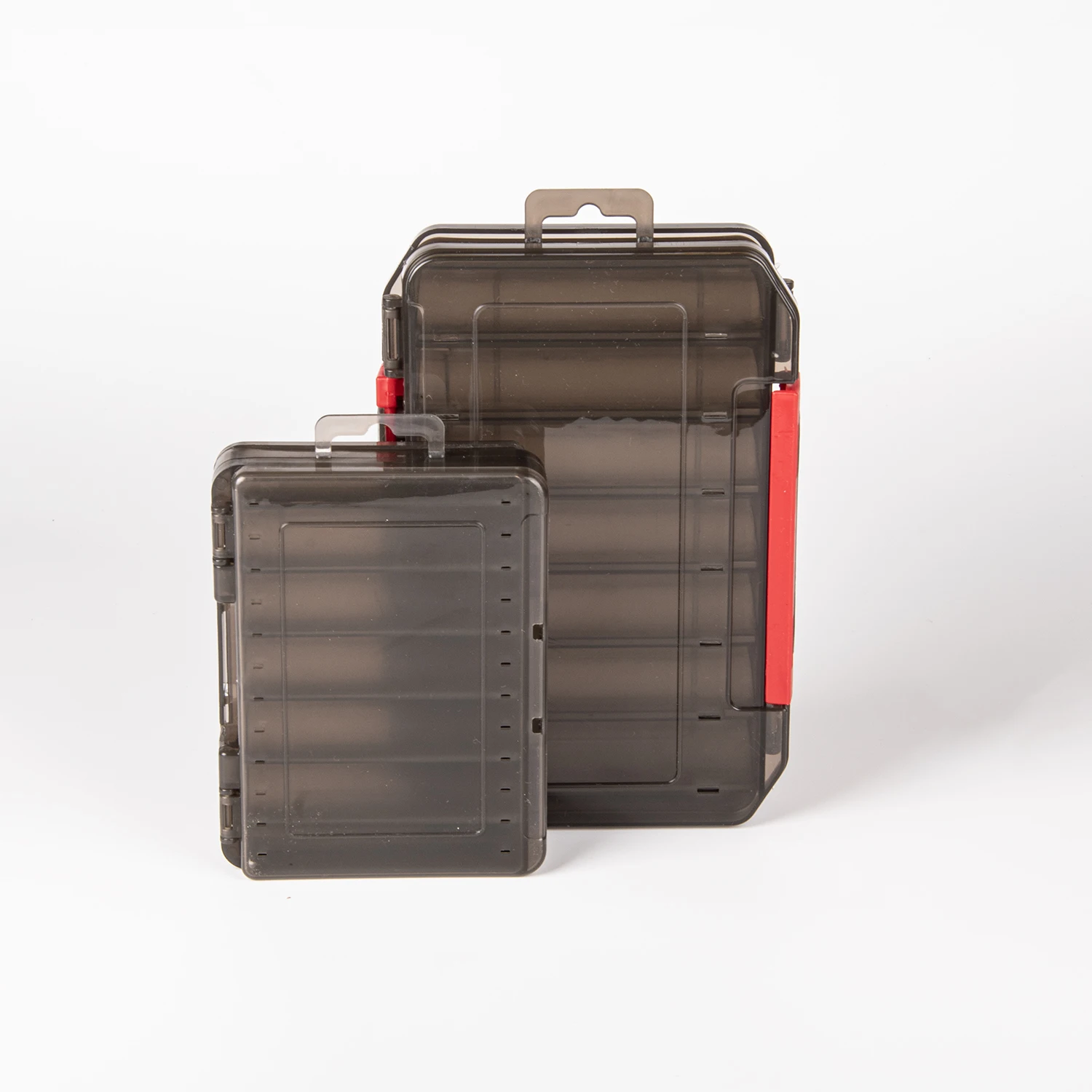 Seitige FishingTackle Box 12-14 Zellen Köder Köder Haken Aufbewahrungsbox Angelwerkzeug Zubehör Aufbewahrungsbox Karpfen zum Angeln Wobbler – Detail 4