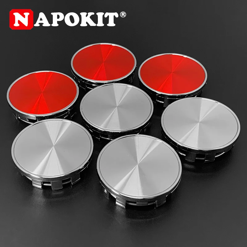 CarDIY 4PCS 54mm OD/50mm ID Hood Rim Hub Cover 54mm Wheel Cap For Nissan Enkei SSR XXR OZ Racing Rim Dust-proof Cover