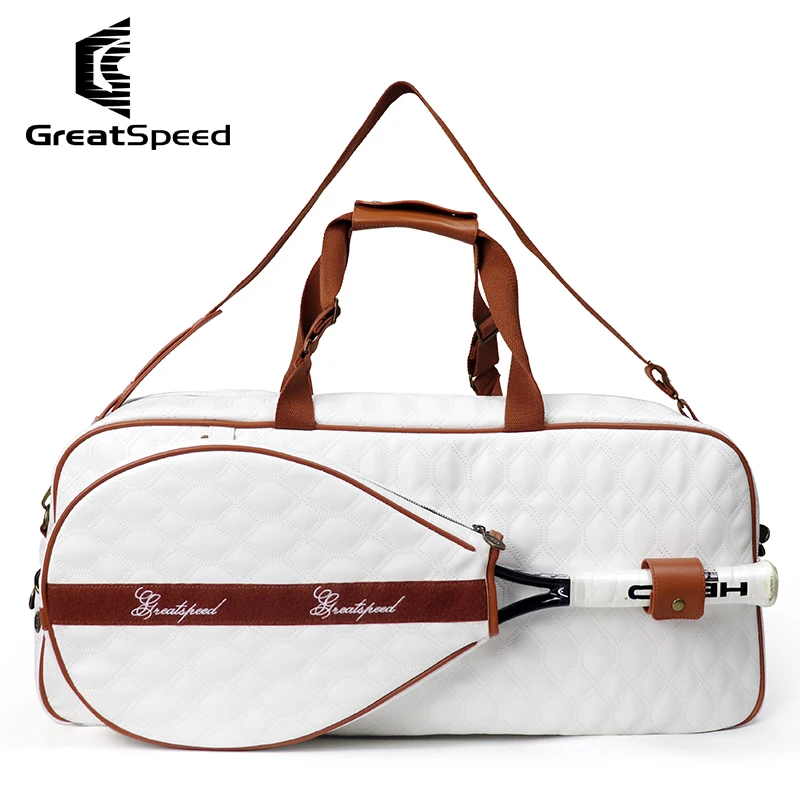 Greatspeed Sport Tennis Paddle Backpack Squash Badminton Racket Bag Padel Racquetball Carrying Handbag for Men Women Sports Bags