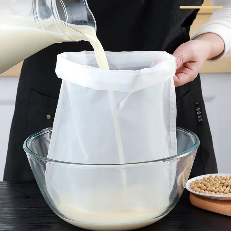 Сетчатый нейлоновый фильтр 100, масло для чая, кофе, йогурта, многоразовый Пищевой пищевой нейлоновый фильтр для красного вина, изготовлен из фильтрованной пленки