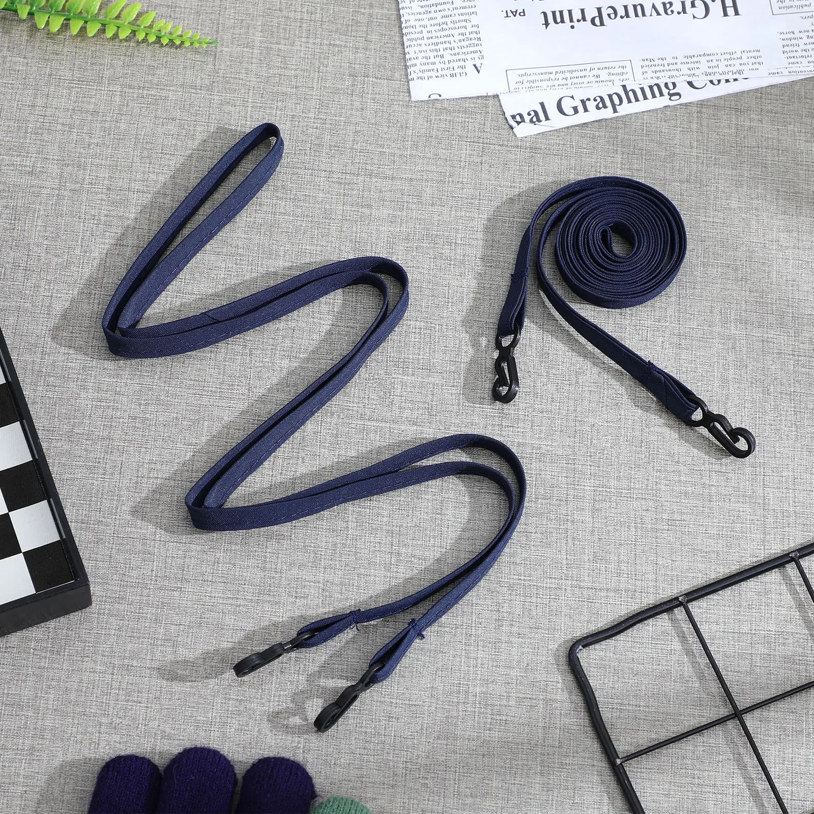 

2Pcs Reusable Mitten Rope Anti-Lost Nylon Glove Strap Secure Fastener for Gloves Shawl Lightweight Travel-Friendly Rope