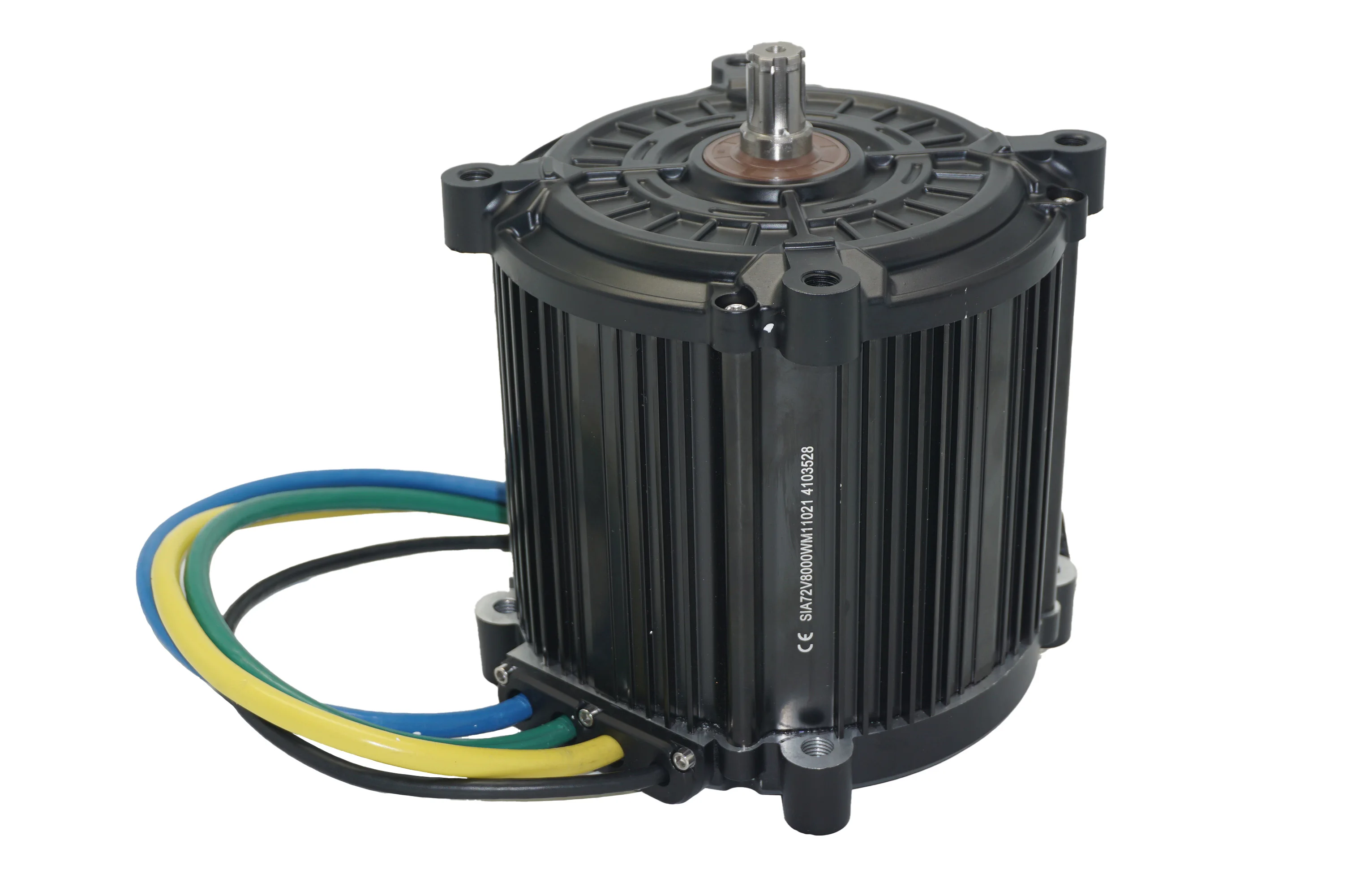 QSMOTOR-Motor de accionamiento medio con controlador lejano para motocicleta eléctrica, controlador para Dirtbike, adultos, 90H, 8000W, 72V, 110kph,