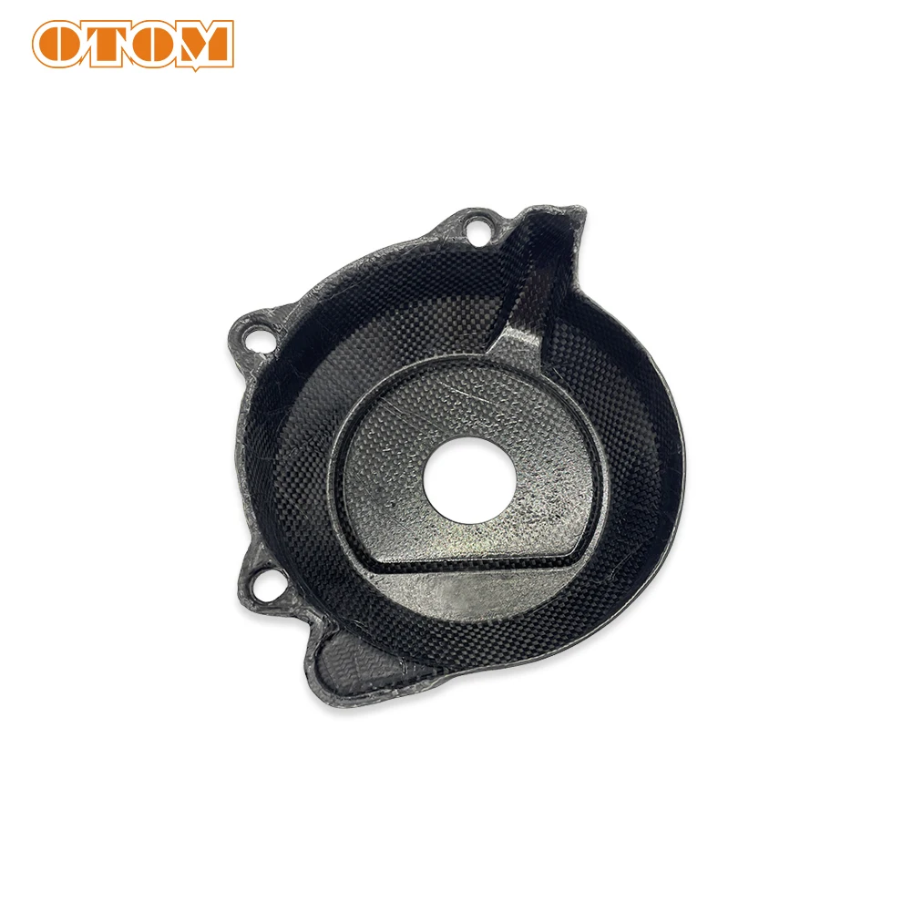 OTOM Motorcycle Clutch Cover For KTM Adventure R L 790 890 Duke Magneto Cover Ignition Guard Carbon Fiber Engine Protection view 4