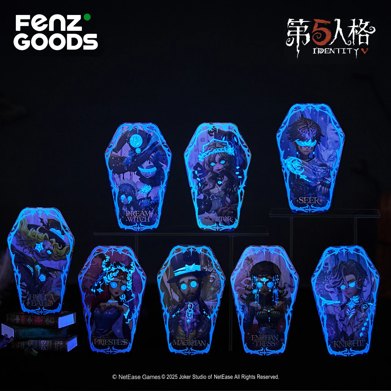 2025 أنيمي لعبة الهوية الخامس ضوء سحري صفيح شارة جالاتيا باتريشيا دورفال صندوق عشوائي عادي الليزر باجي بروش السلع الرسمية #2