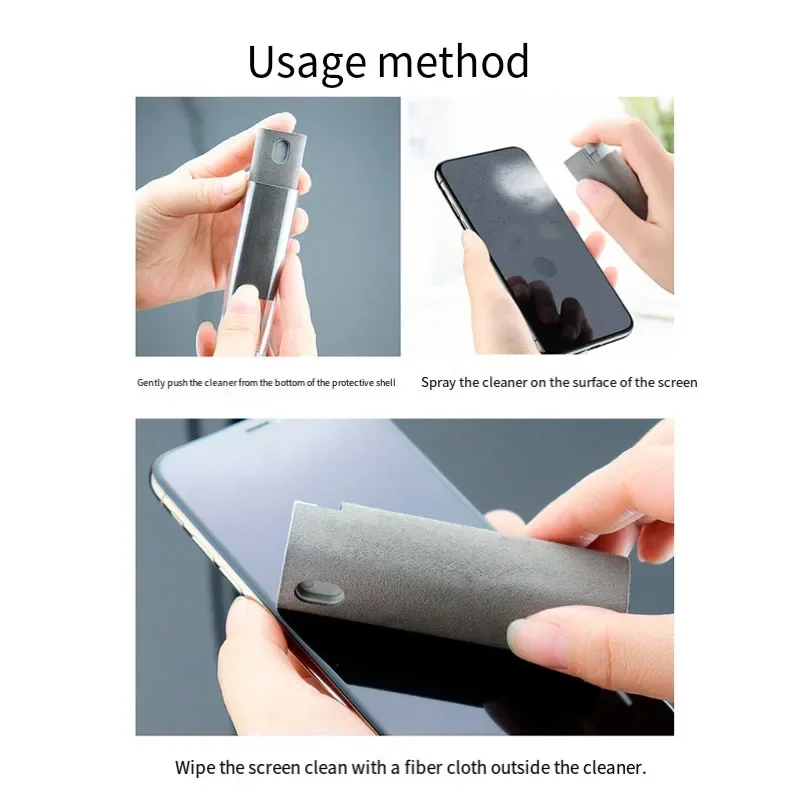 Portable screen cleaner spray tablet digital all-in-one LCD LCD screen cleaner mobile phone tablet cleaning