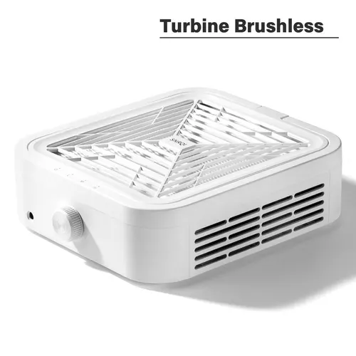 터빈 브러시리스 네일 먼지 제거기, 강력한 흡입 네일 진공 청소기, 제거 가능한 필터 포함 매니큐어, 저소음 집진기  Best5