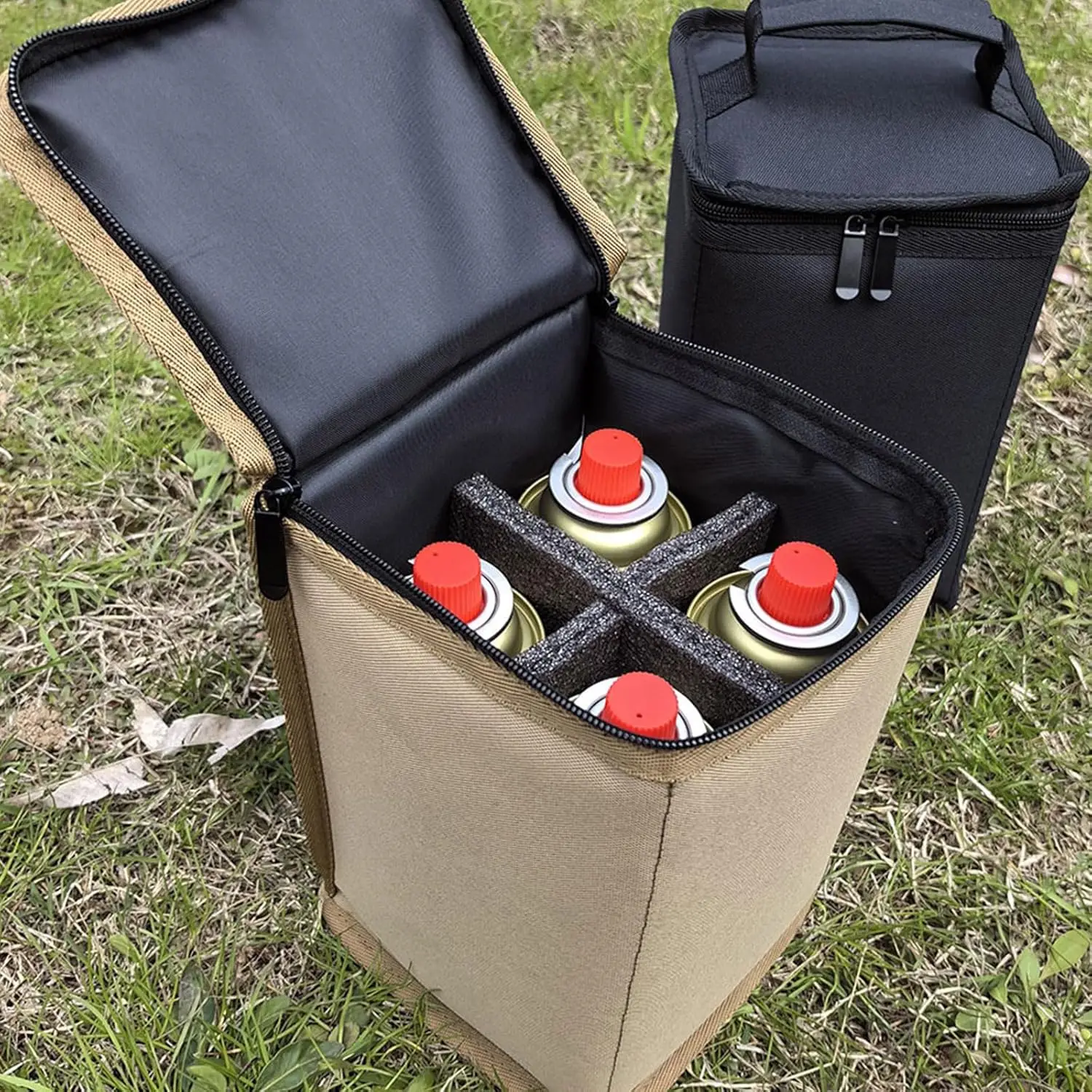 Camping Tanks Storage Bag Portable Fuels Cylinder Protective Case Camp Light Carrying Bag Camping Accessories image 6