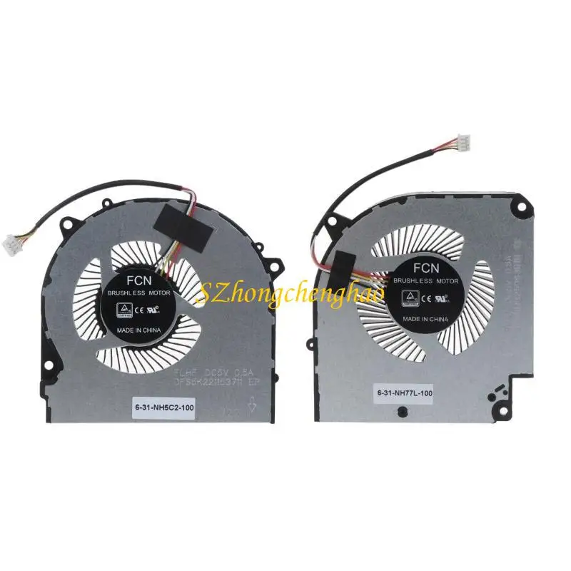 

Notebook CPU GPU Cooler Radiator Fan For Hasee G7-CT5NA G7 CT7NA G7-CU7NA 601D