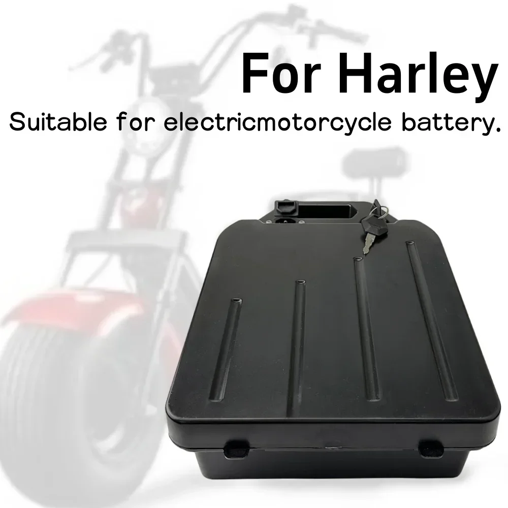 Harley baterai skuter elektrik, paket baterai Lithium-ion 60V 10ah 15ah 20ah 18650 dapat digunakan untuk sepeda listrik di bawah 2000W