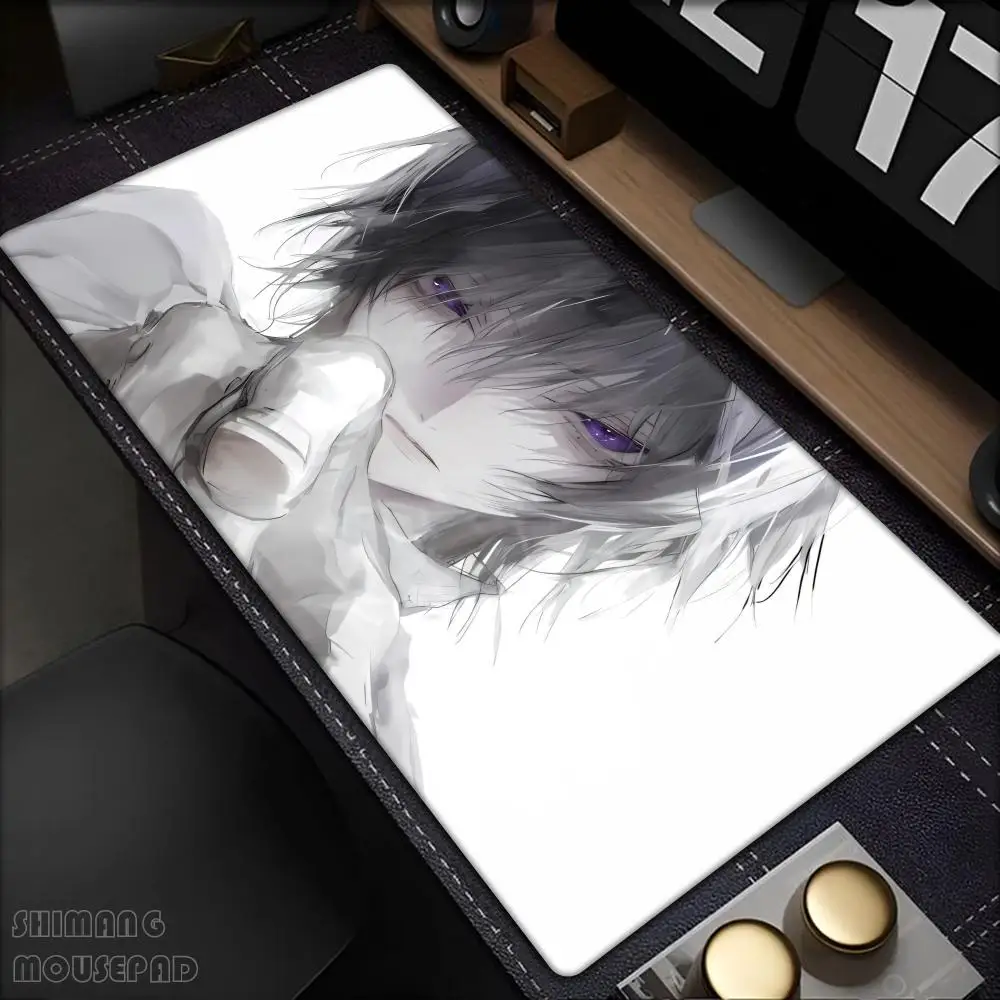 Code Geass Mouse tapis de souris xxl Pad Home Office Grand tapis de souris Gamer imperméable en cuir PU Tapis de bureau pour ordinateur Keyb