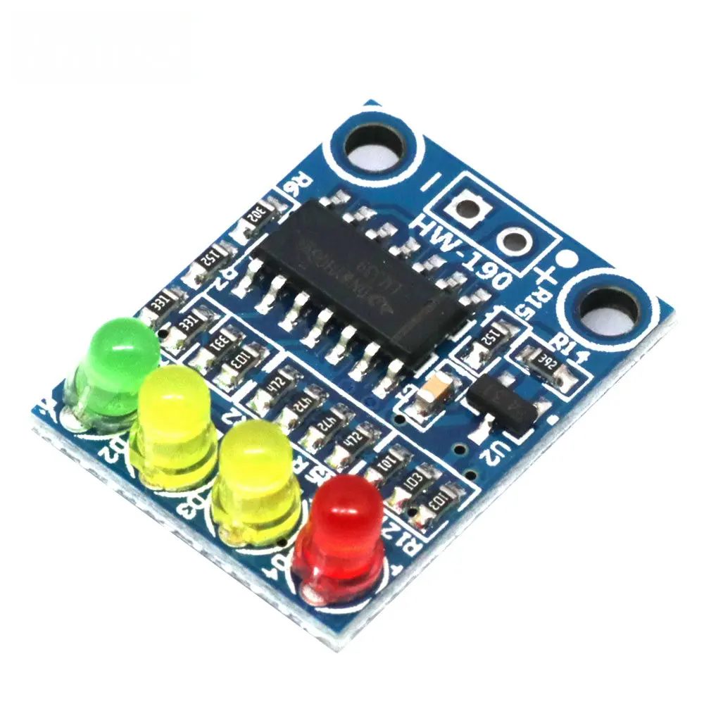 4-Digit Battery Indicator LED 12V Battery Level Indicator Module 4 Paragraph 4 Onboard Battery Indicator LED Lights