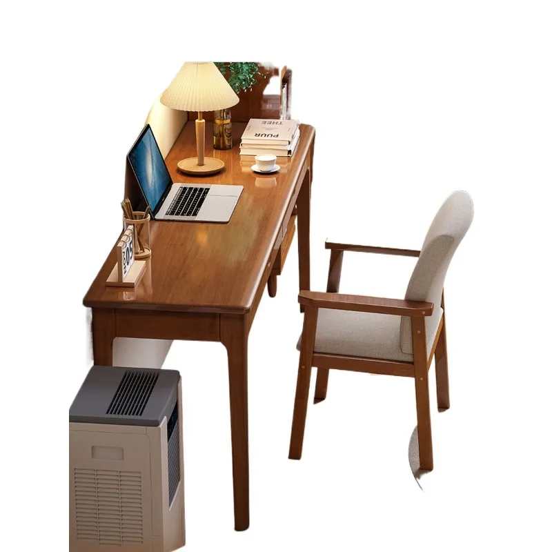 

*Solid wood narrow desk width 40/45cm home desk bedroom study table
