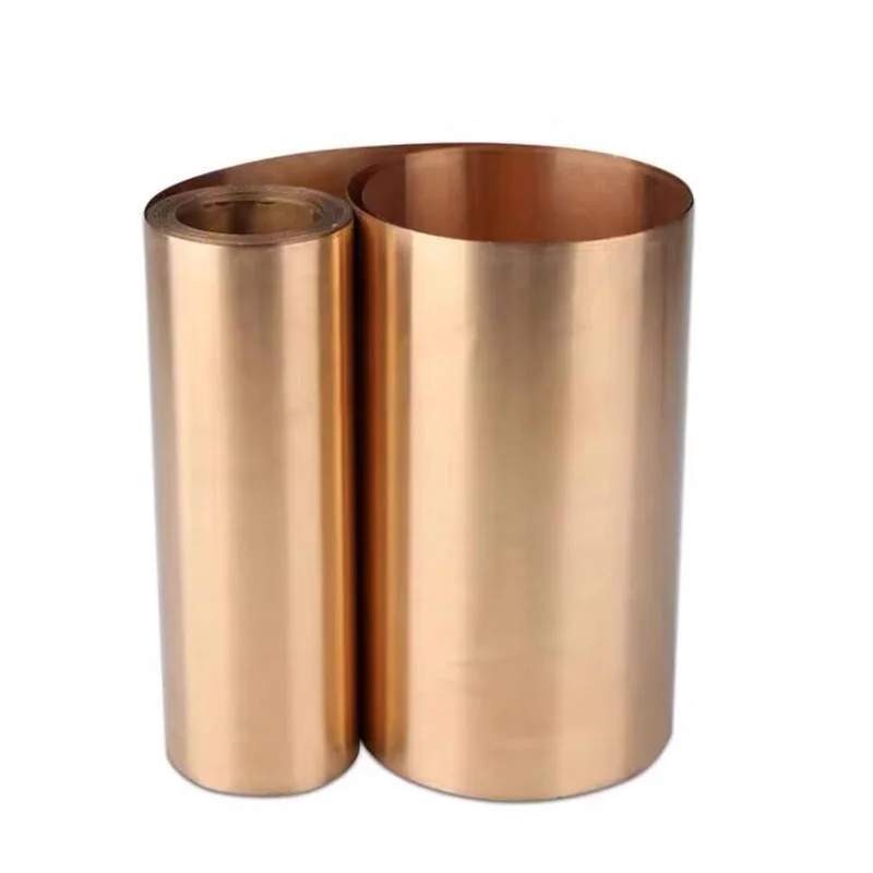 Beryllium Bronze Copper Foil Sheet Plate 0.01mm To 3mm