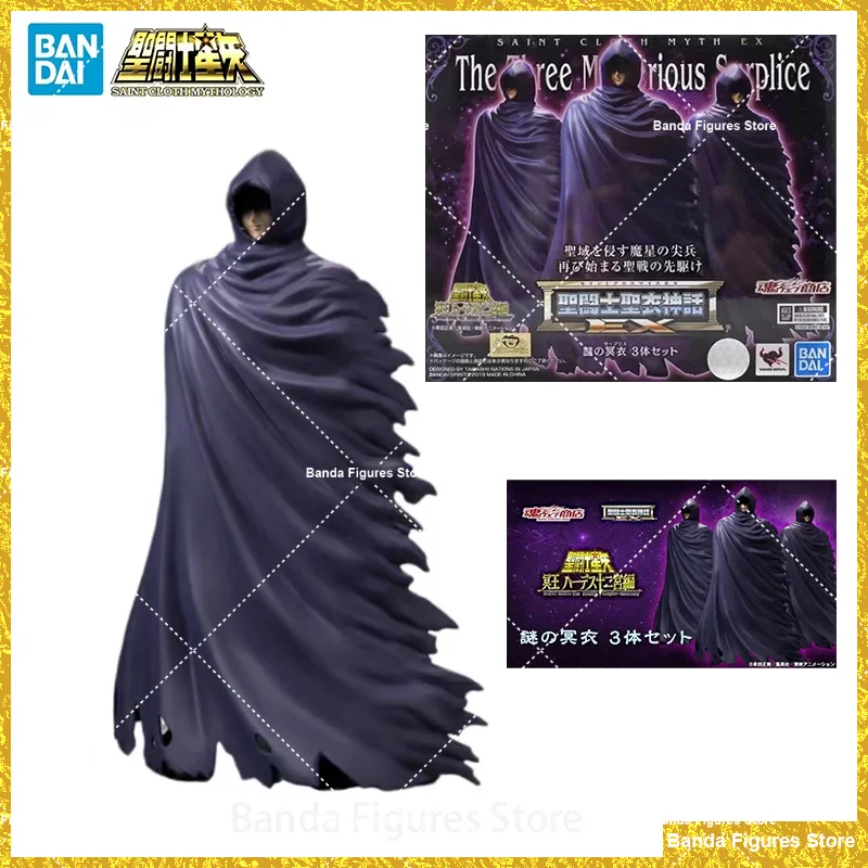 

Original BANDAI Saint Seiya Cloth Myth EX Specters Aries Pisces Cancer Surplice In Stock Anime Action Collection Figures Model